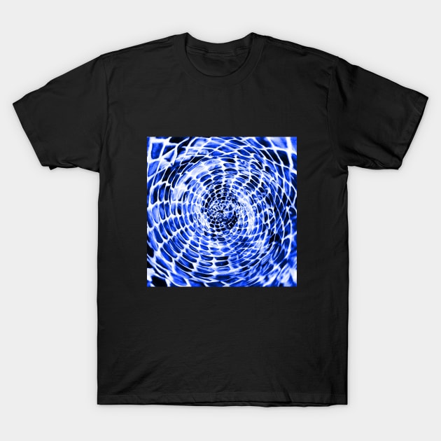 Entrance to the Blue Vortex T-Shirt by Dead Moroz